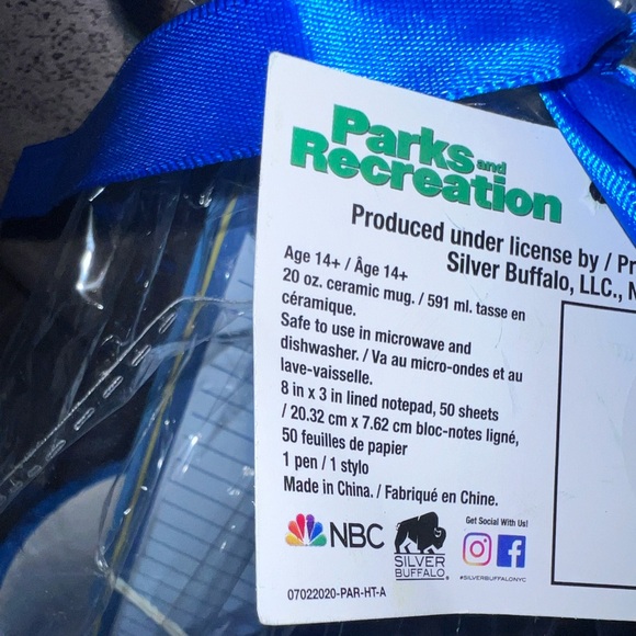 🚀2 for $20 Parks and Recreation Pawnee Indiana mug and stationary gift set - Picture 3 of 4